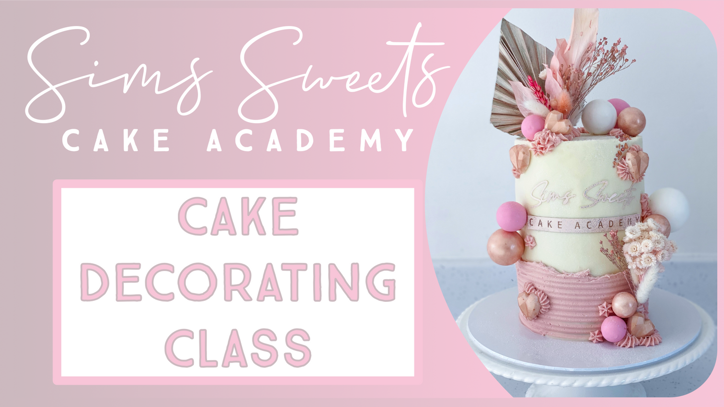 Book A Decorating Class with Sims Sweets