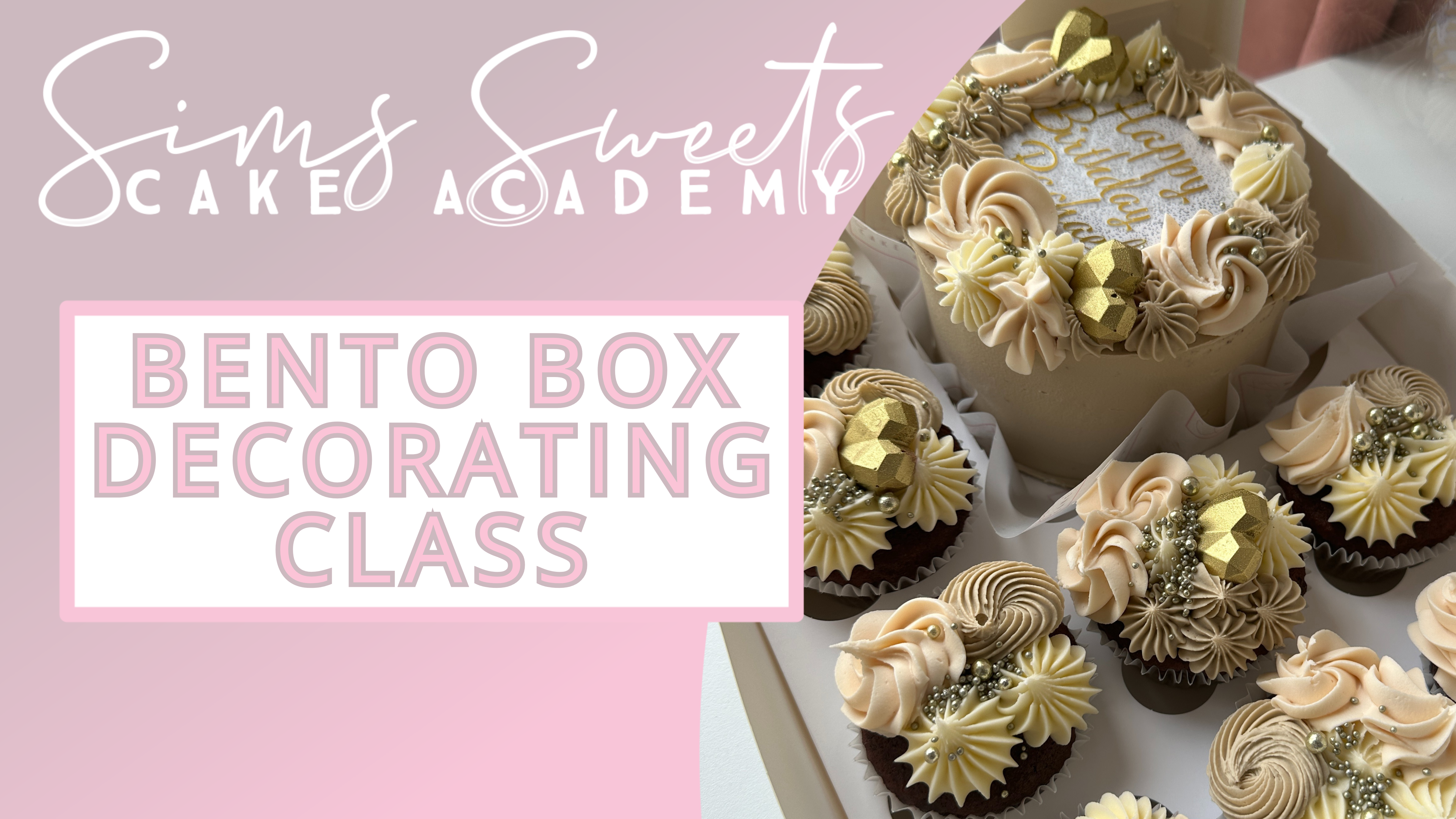 Bento Box Decorating Class with Sims Sweets