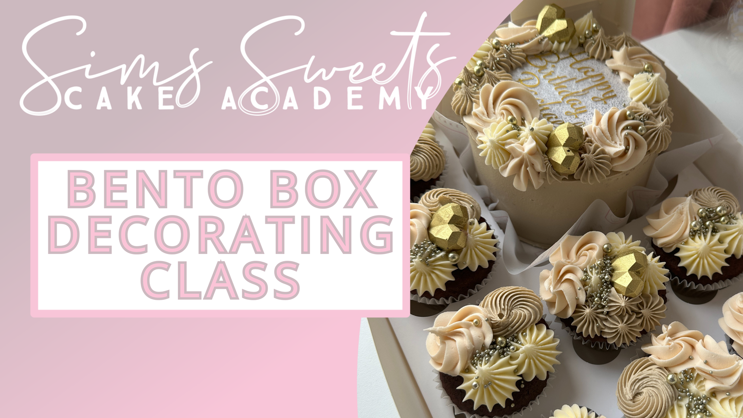 Bento Box Decorating Class with Sims Sweets