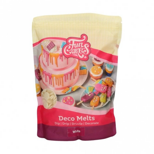 FUNCAKES White Deco Melts 1kg