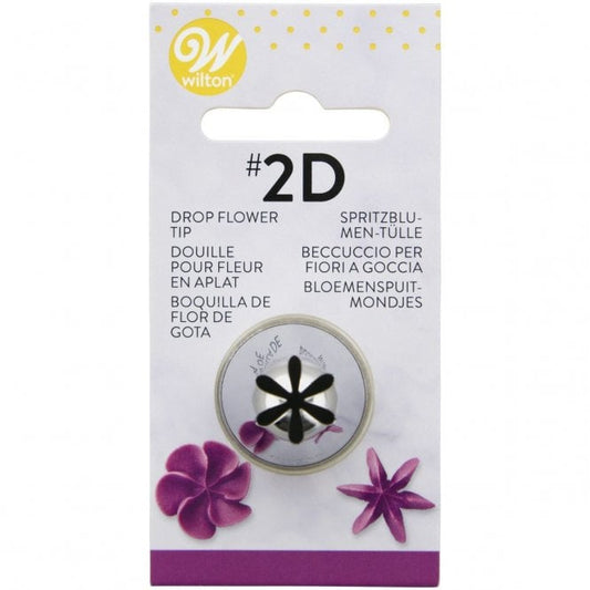 Decorating Tip - Drop Flower - WILTON - #2D