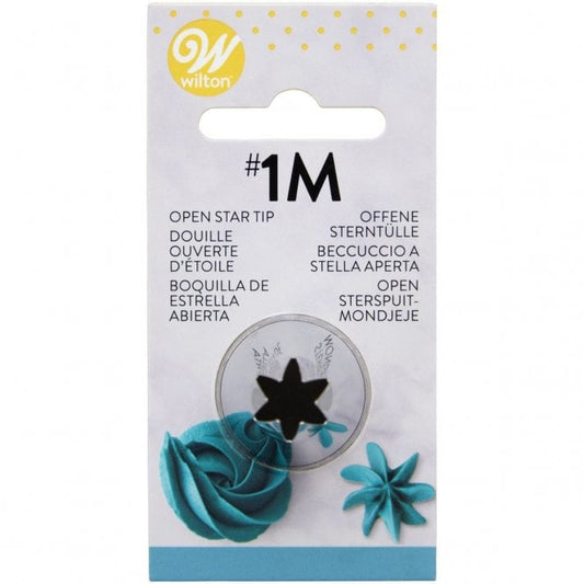 Decorating Tip - Open Star - WILTON - #1M